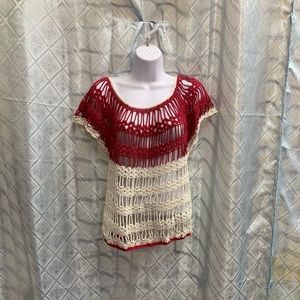 blouse handmade crocheted